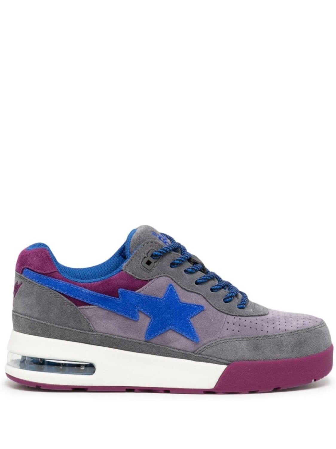 Кроссовки на шнуровке A BATHING APE, синий
Кроссовки на шнуровке A BATHING APE, синий