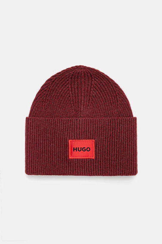 Шерстяная шапка Hugo, бордовый
Шерстяная шапка Hugo, бордовый