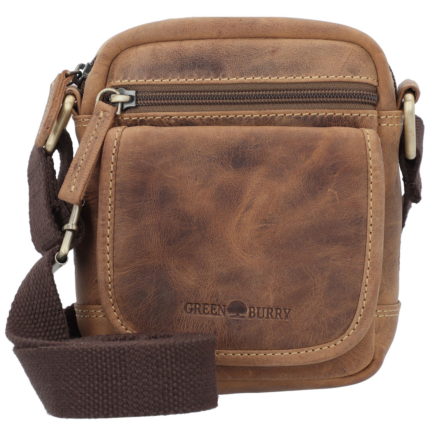 Сумка через плечо Greenburry Vintage Leder 13 cm, коричневый
Сумка через плечо Greenburry Vintage Leder 13 cm, коричневый