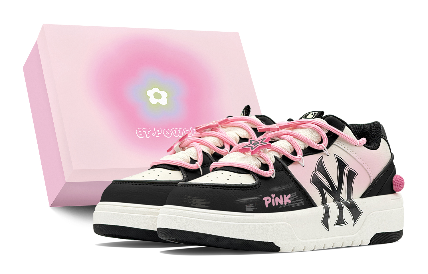 MLB Кроссовки для скейтбординга Chunky Liner, унисекс, лоу-топ, розовые
MLB Кроссовки для скейтбординга Chunky Liner, унисекс, лоу-топ, розовые