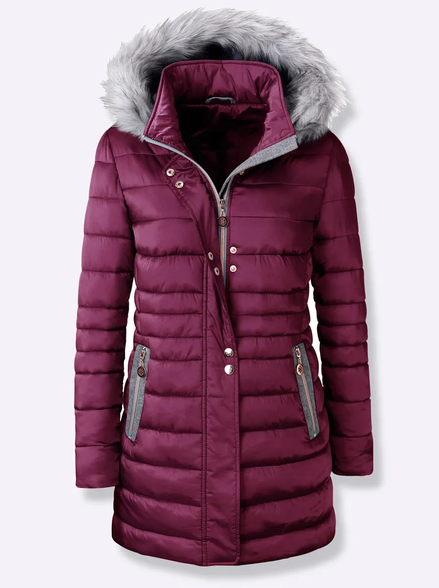 Стеганая куртка Inspirations с капюшоном Inspirationen, цвет Malve
Стеганая куртка Inspirations с капюшоном Inspirationen, цвет Malve