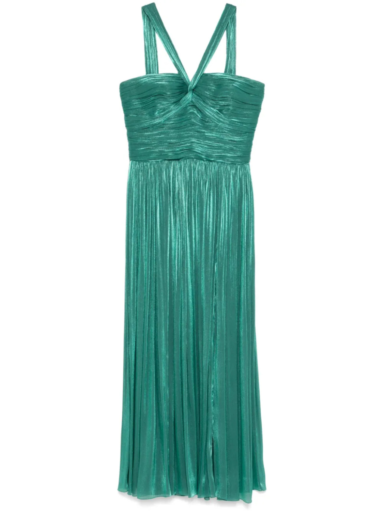 Платье макси из люрексового жоржета Costarellos, зеленый
Платье макси из люрексового жоржета Costarellos, зеленый