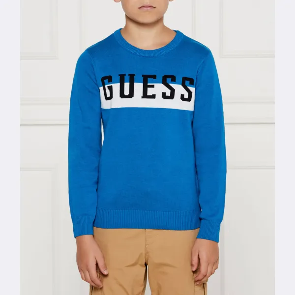 Свитер обычного кроя Guess, синий
Свитер обычного кроя Guess, синий