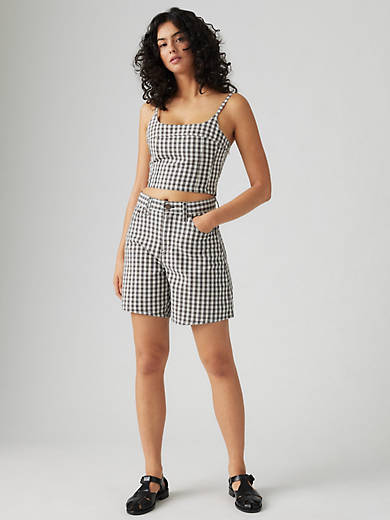 Женские мешковатые шорты с высокой посадкой Levi's, цвет Milo Plaid Short - Brown
Женские мешковатые шорты с высокой посадкой Levi's, цвет Milo Plaid Short - Brown