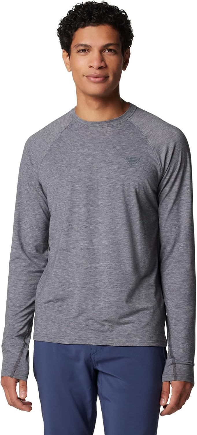 Мужская футболка Columbia PFG Uncharted с длинным рукавом, Shark Heather
Мужская футболка Columbia PFG Uncharted с длинным рукавом, Shark Heather