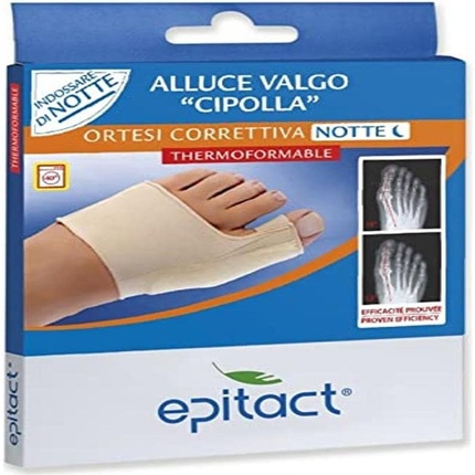 Корректирующий ночной ортез для вальгусной деформации большого пальца стопы, размер S Epitact
Корректирующий ночной ортез для вальгусной деформации большого пальца стопы, размер S Epitact