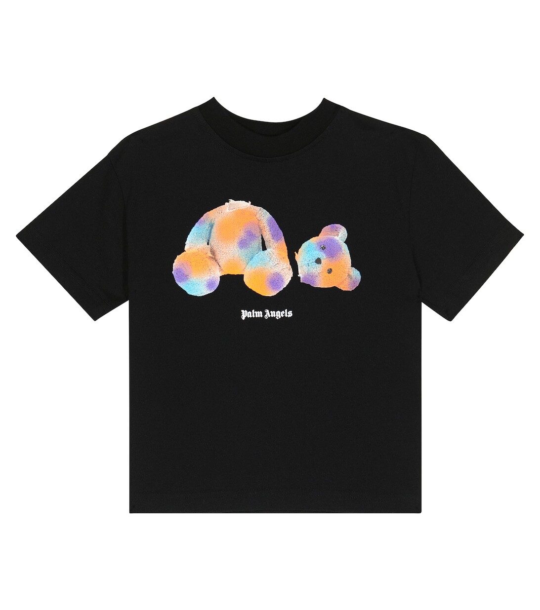 Футболка из хлопкового джерси с изображением медведя Palm Angels, черный
Футболка из хлопкового джерси с изображением медведя Palm Angels, черный