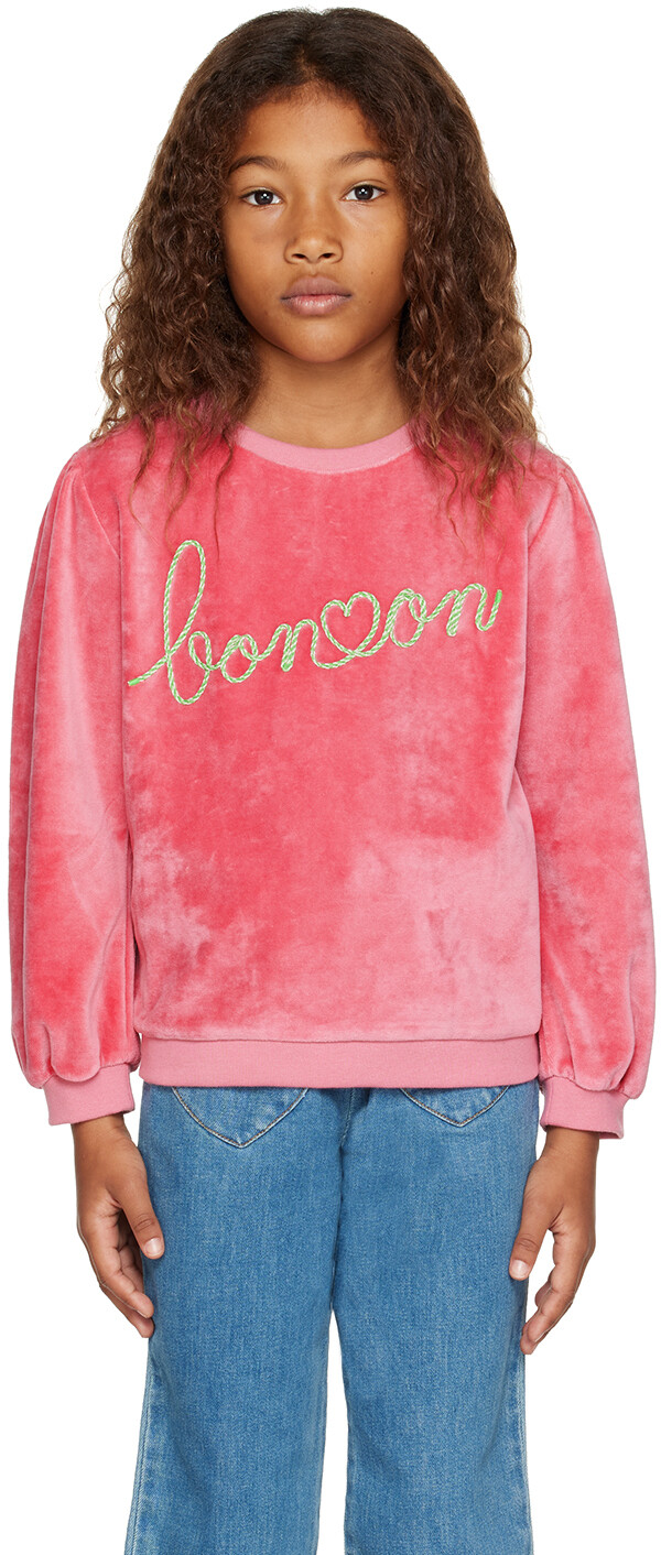 Детская розовая вышитая толстовка BONTON
Детская розовая вышитая толстовка BONTON