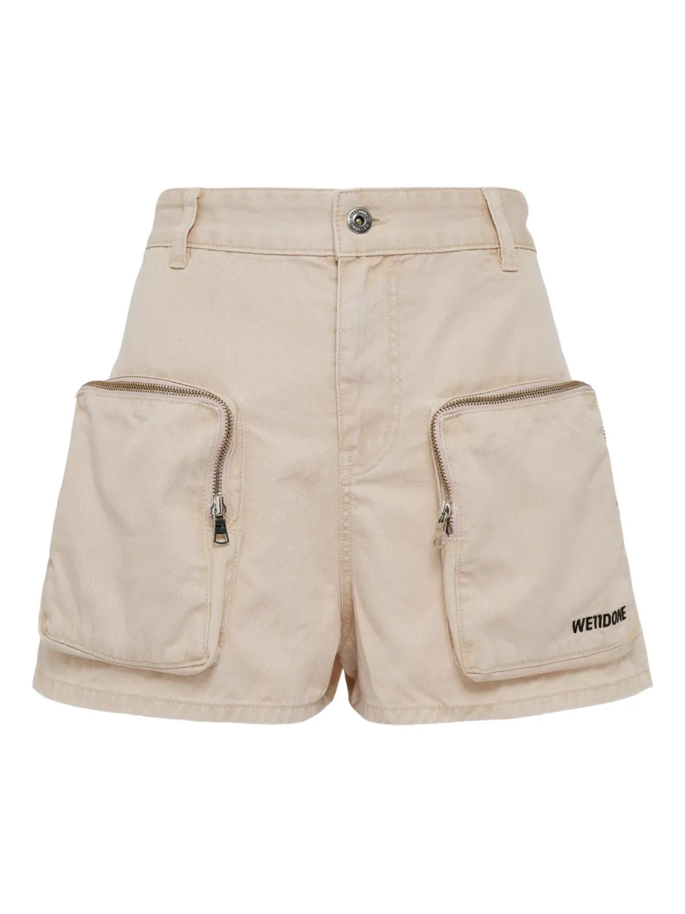 Шорты с накладными карманами We11done, нейтральный
Шорты с накладными карманами We11done, нейтральный