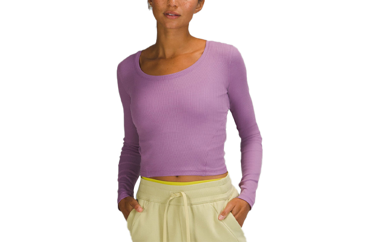 Женский топ Lululemon, фиолетовый
Женский топ Lululemon, фиолетовый