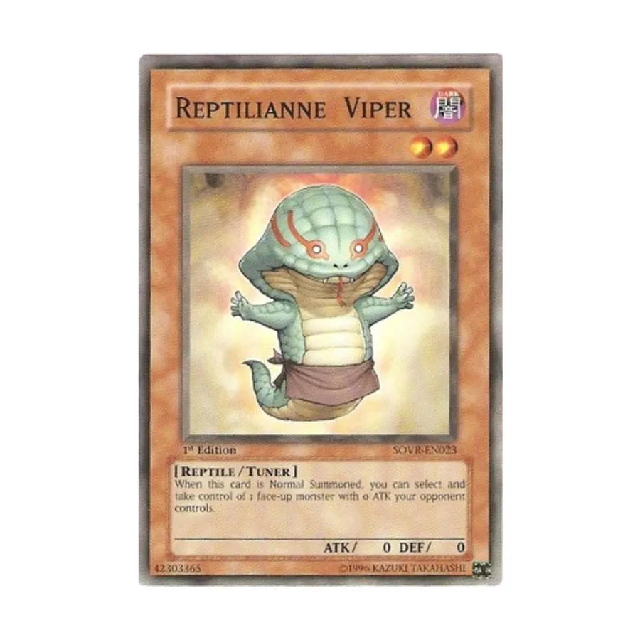 CCG Рептилианна Гадюка (Обычная), Yu-Gi-Oh - Stardust Overdive - Singles
CCG Рептилианна Гадюка (Обычная), Yu-Gi-Oh - Stardust Overdive - Singles