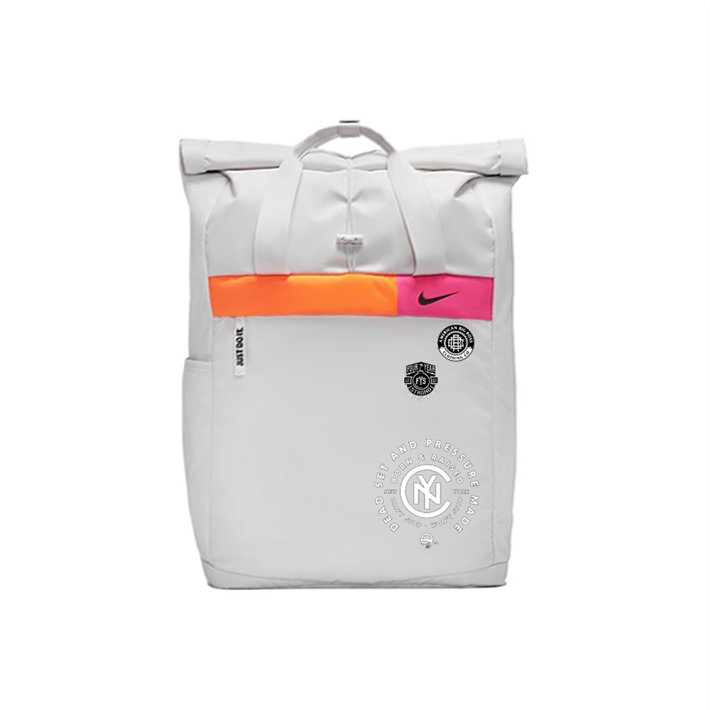 Nike Тканевый рюкзак унисекс светло-серебристый, Letter Print
Nike Тканевый рюкзак унисекс светло-серебристый, Letter Print