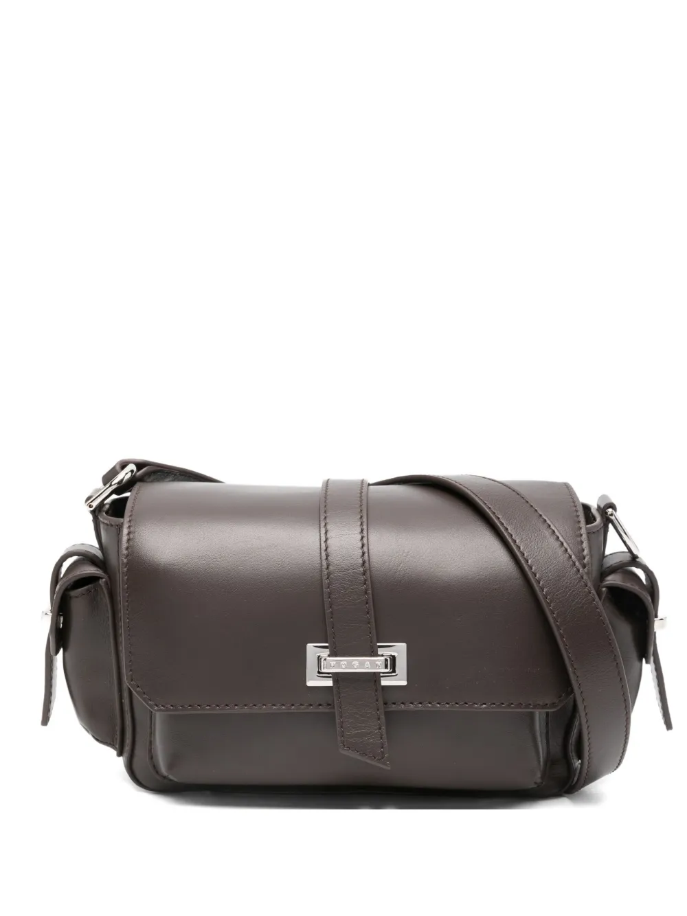 Сумка через плечо из кожи с клапаном Hogan, коричневый
Сумка через плечо из кожи с клапаном Hogan, коричневый