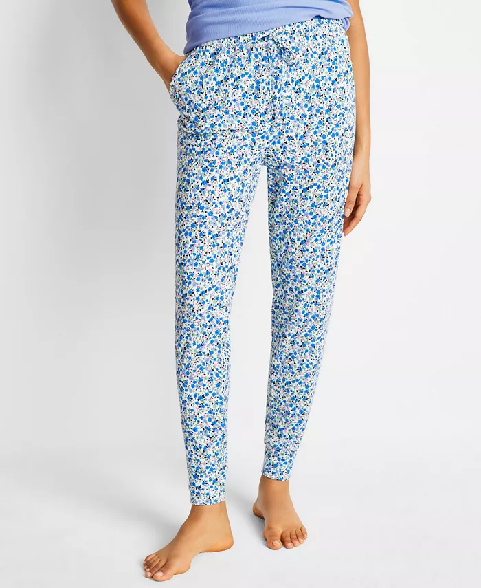 Печатные пижамные брюки Jogger XS-3X State of Day, зеленый
Печатные пижамные брюки Jogger XS-3X State of Day, зеленый