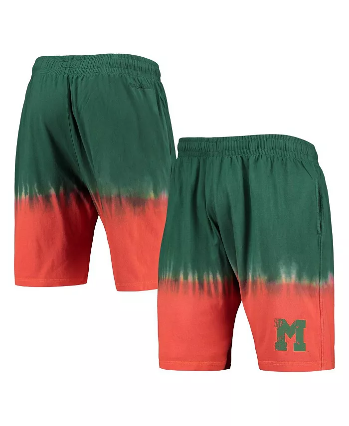 Мужские шорты Miami Hurricanes в технике тай-дай оранжевого и зеленого цветов Mitchell & Ness
Мужские шорты Miami Hurricanes в технике тай-дай оранжевого и зеленого цветов Mitchell & Ness