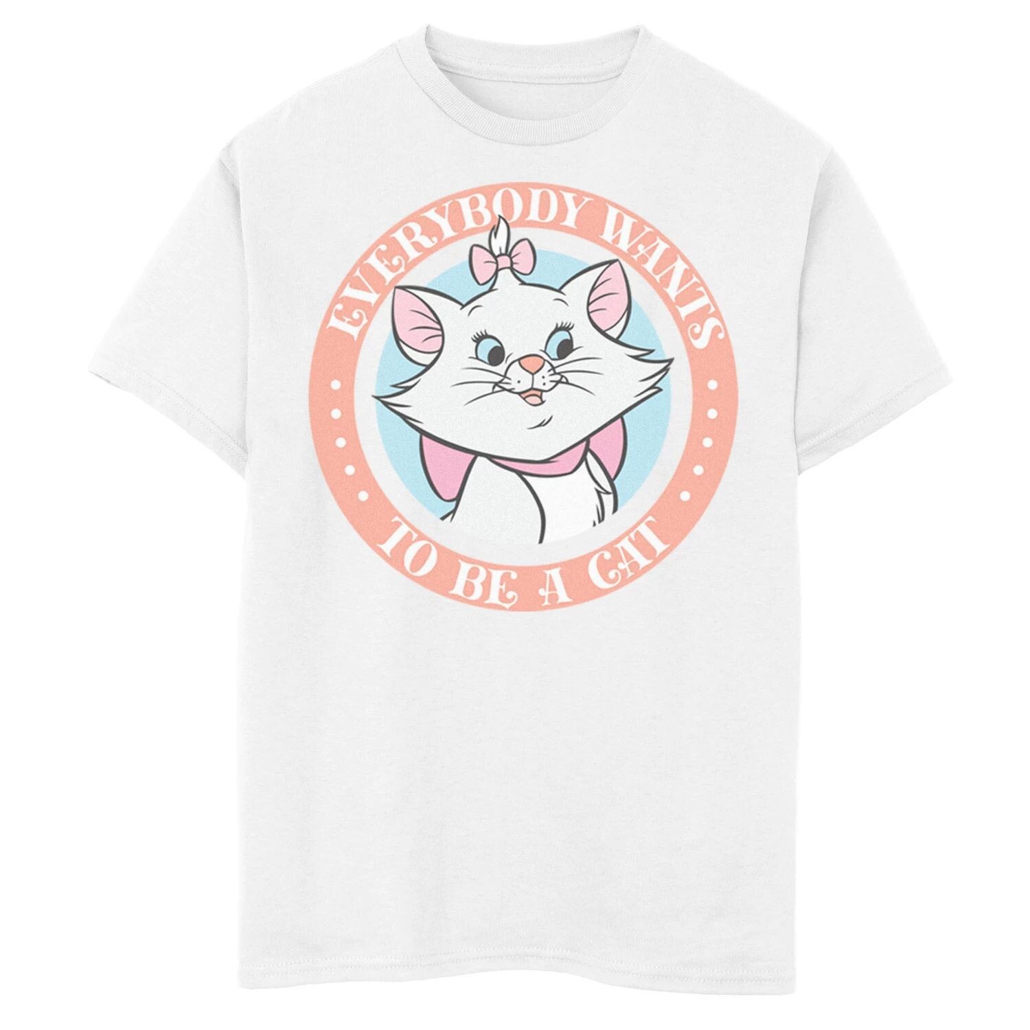 Футболка с рисунком «Мари» для мальчиков 8–20 лет Disney's Aristocats «Все хотят быть котами» Disney
Футболка с рисунком «Мари» для мальчиков 8–20 лет Disney's Aristocats «Все хотят быть котами» Disney