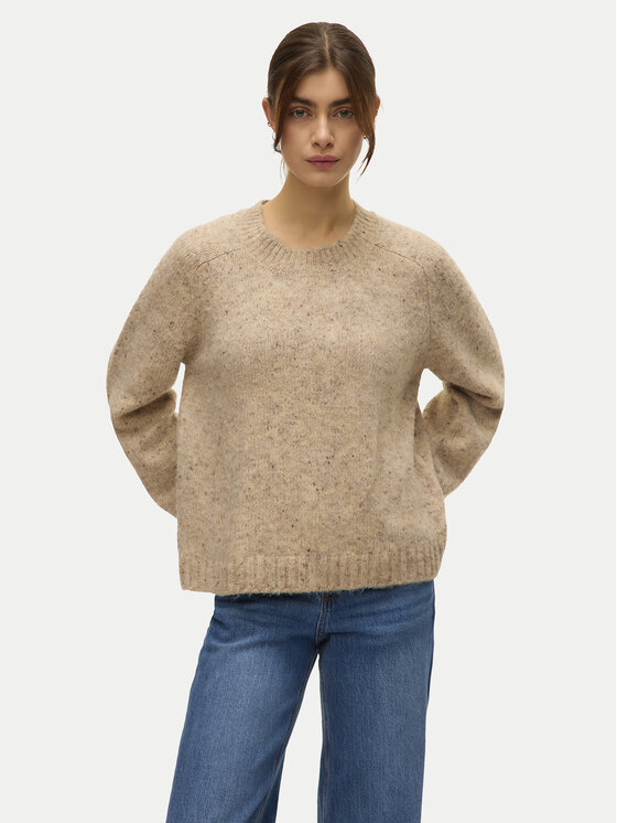 Свитер regular fit Ingrid 10331365 Vero Moda, бежевый
Свитер regular fit Ingrid 10331365 Vero Moda, бежевый