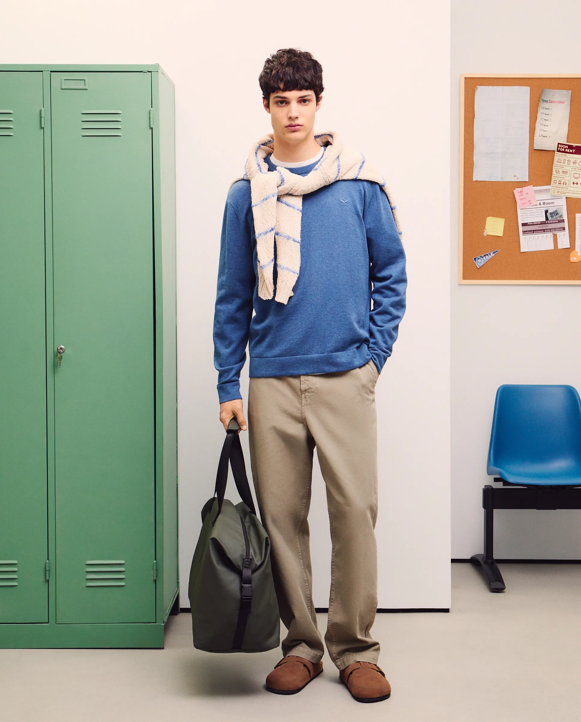 Простой базовый джемпер с круглым вырезом Green Coast, синий
Простой базовый джемпер с круглым вырезом Green Coast, синий