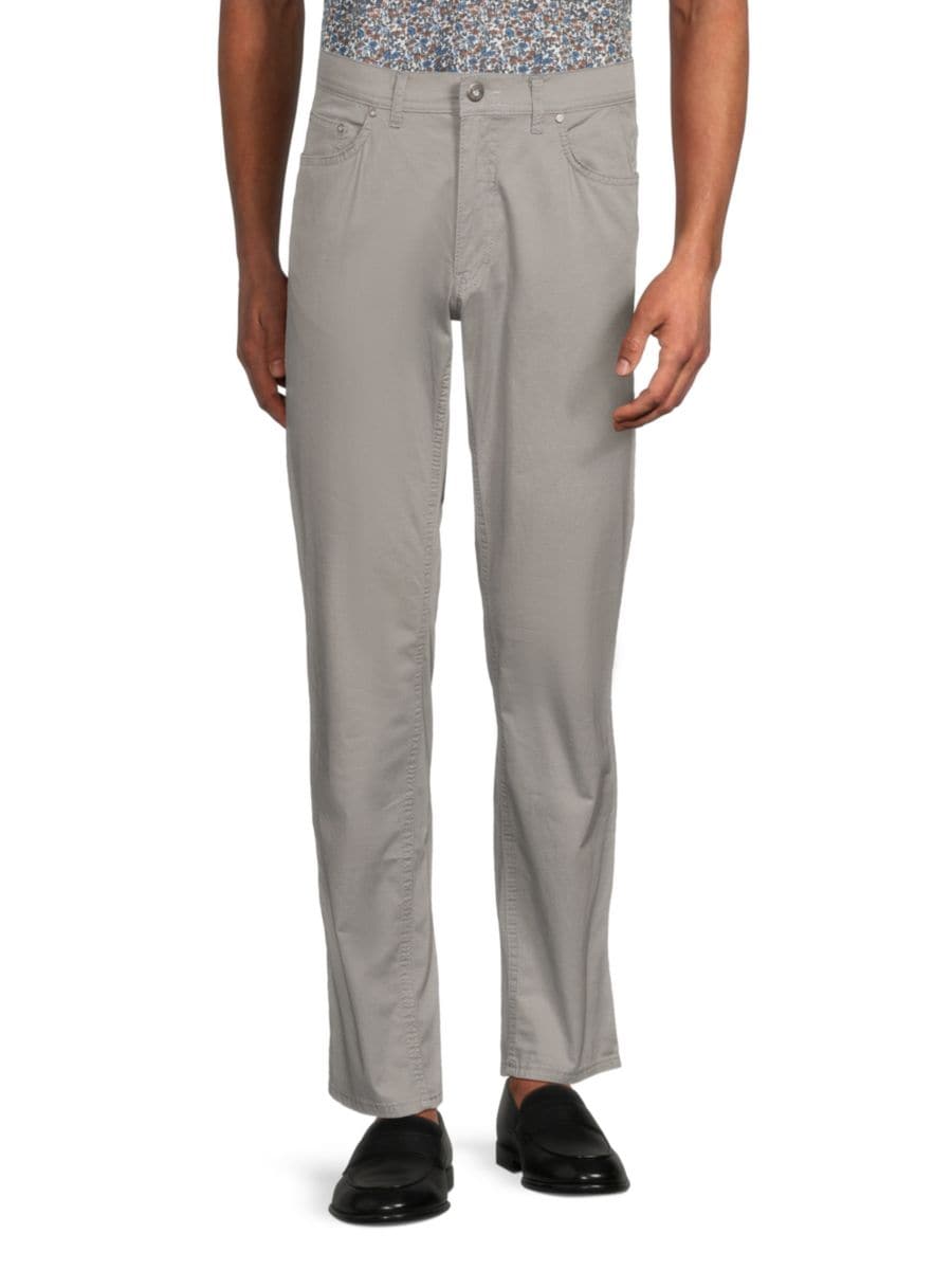 Эластичные хлопковые брюки Cooper Brax, серебряный
Эластичные хлопковые брюки Cooper Brax, серебряный