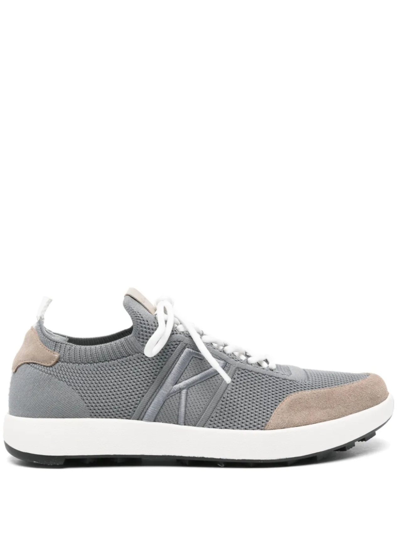 Кроссовки Kiton с вышитым логотипом, серый
Кроссовки Kiton с вышитым логотипом, серый