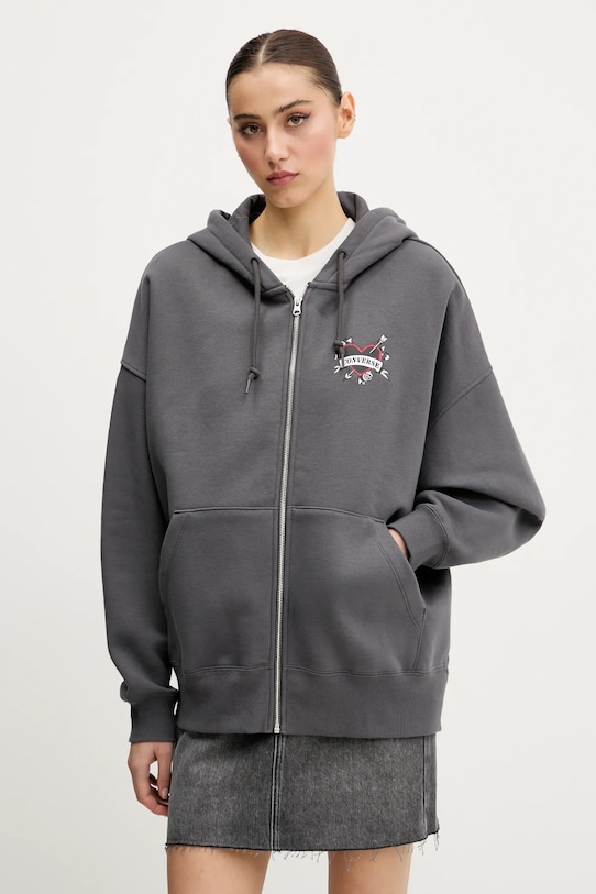 Толстовка Converse, серый 
Толстовка Converse, серый