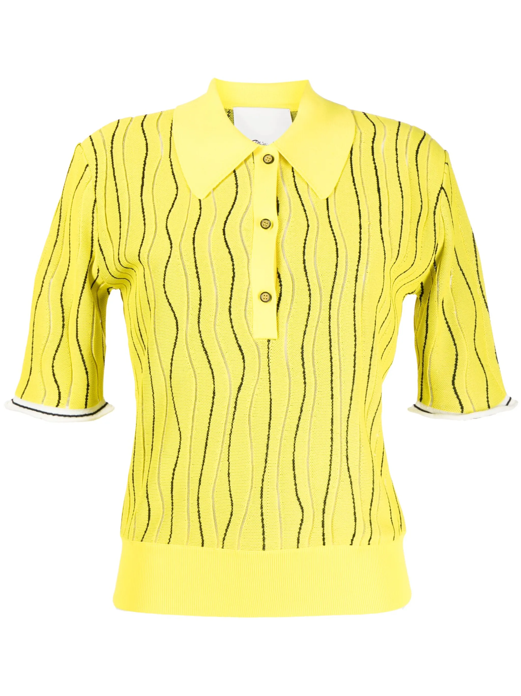 Жаккардовая рубашка поло Art Nouveau 3.1 Phillip Lim, желтый
Жаккардовая рубашка поло Art Nouveau 3.1 Phillip Lim, желтый