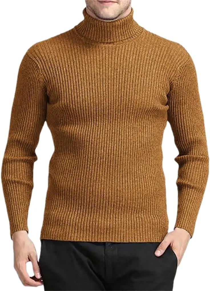 Мужской свитер-пуловер с длинными рукавами, однотонный, базовый
Мужской свитер-пуловер с длинными рукавами, однотонный, базовый