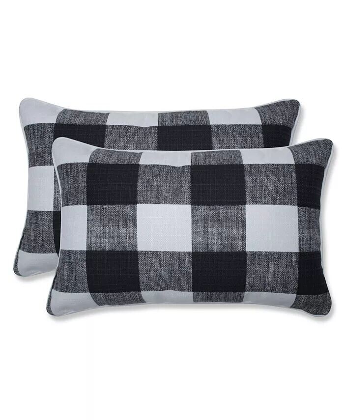 Декоративная подушка с принтом для дома и улицы, 2 шт., 12 x 18 дюймов Pillow Perfect, черный
Декоративная подушка с принтом для дома и улицы, 2 шт., 12 x 18 дюймов Pillow Perfect, черный