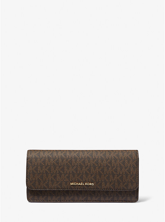 Кошелек Jet set с большим фирменным логотипом и застежкой-кнопкой спереди Michael Kors, мультиколор
Кошелек Jet set с большим фирменным логотипом и застежкой-кнопкой спереди Michael Kors, мультиколор