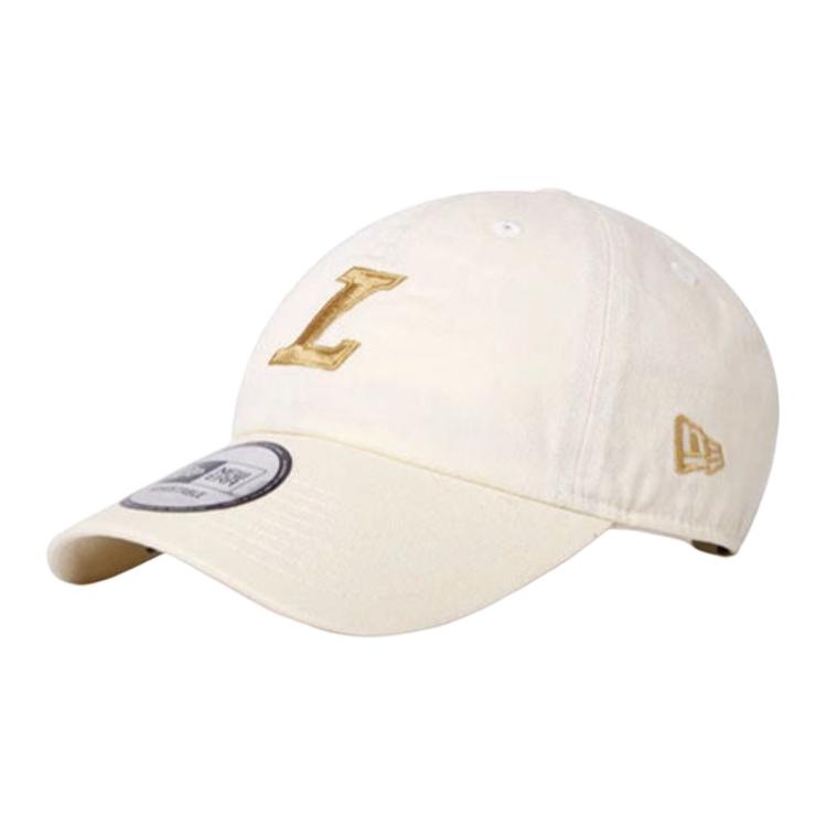 New Era Хлопковая бейсболка унисекс белая, White 
New Era Хлопковая бейсболка унисекс белая, White