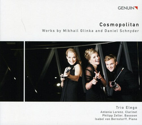 CD диск Schnyder / Glinka / Trio Elego / Lorenz / Zeller: Cosmopolitan
CD диск Schnyder / Glinka / Trio Elego / Lorenz / Zeller: Cosmopolitan