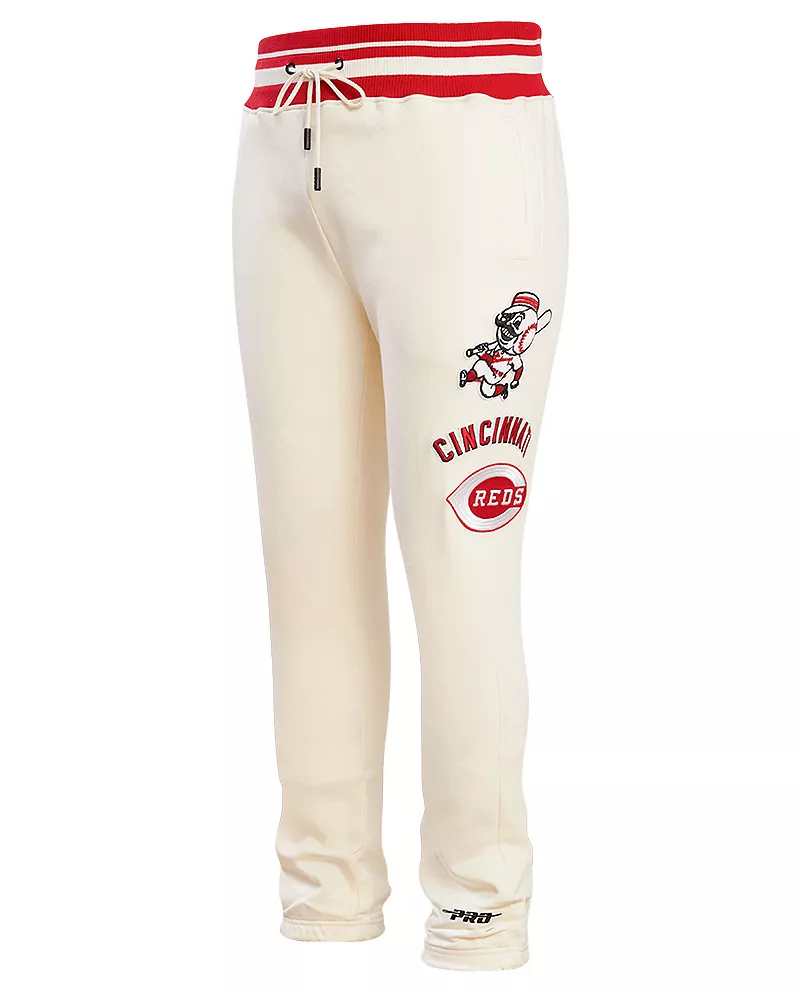 Мужские флисовые спортивные штаны в стиле ретро Pro Standard Cincinnati Reds, кремовый
Мужские флисовые спортивные штаны в стиле ретро Pro Standard Cincinnati Reds, кремовый