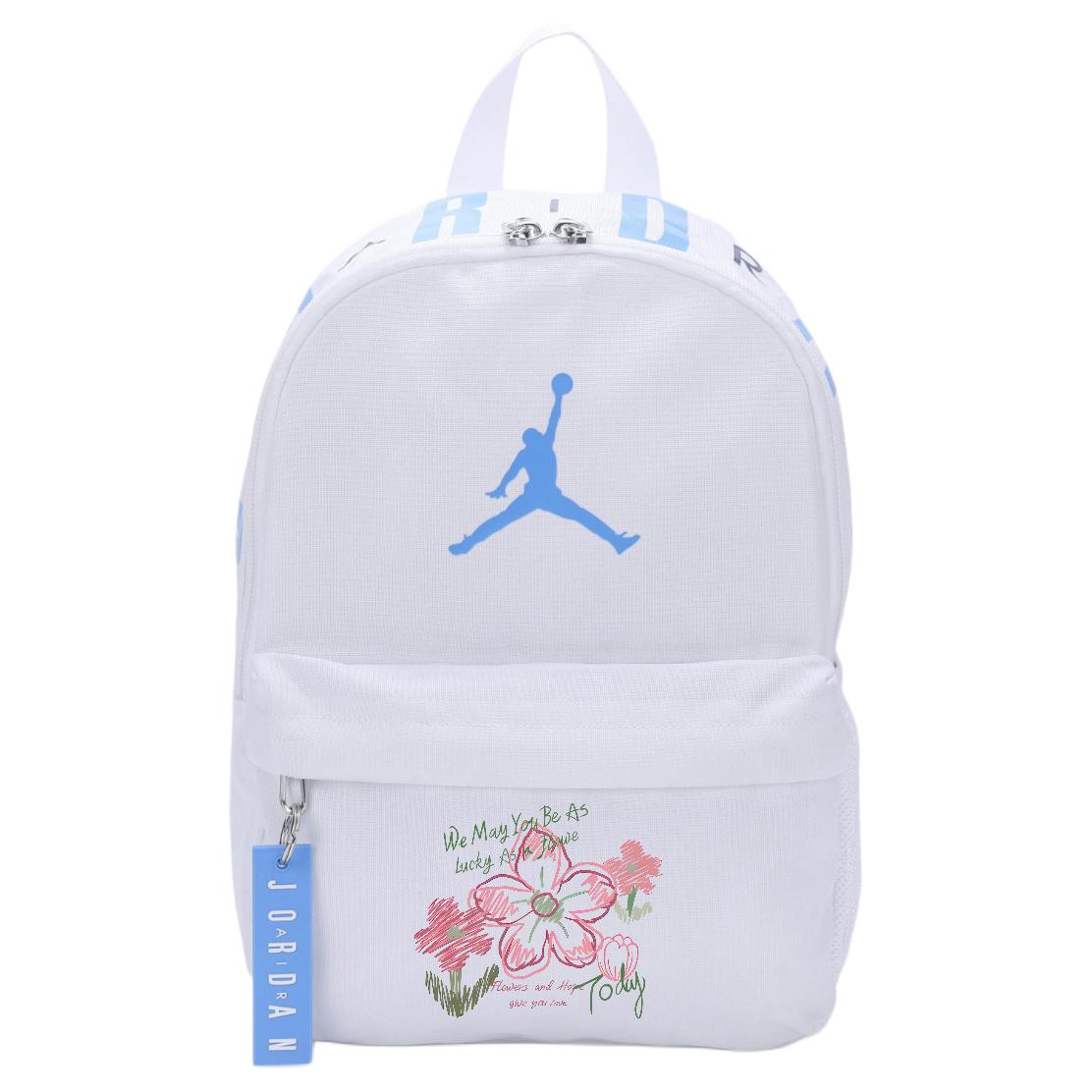 Jordan Полиэстеровый рюкзак обычный унисекс белый, Hand-Drawn Flower
Jordan Полиэстеровый рюкзак обычный унисекс белый, Hand-Drawn Flower