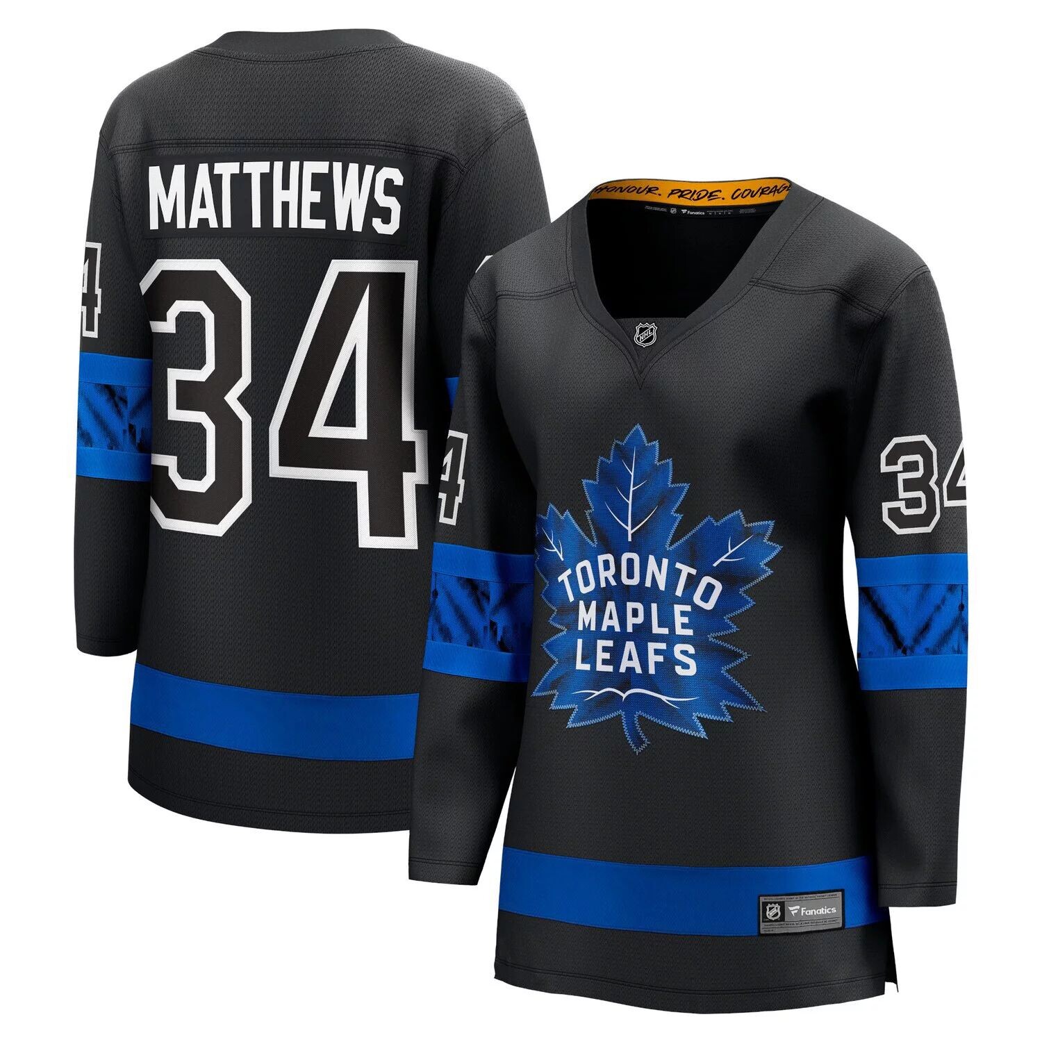 Женская футболка с логотипом Fanatics Auston Matthews Black Toronto Maple Leafs Alternate Premier Breakaway, двусторонняя футболка для игроков Fanatics, Черный, Женская футболка с логотипом Fanatics Auston Matthews Black Toronto Maple Leafs Alternate Prem
Женская футболка с логотипом Fanatics Auston Matthews Black Toronto Maple Leafs Alternate Premier Breakaway, двусторонняя футболка для игроков Fanatics, Черный, Женская футболка с логотипом Fanatics Auston Matthews Black Toronto Maple Leafs Alternate Prem
