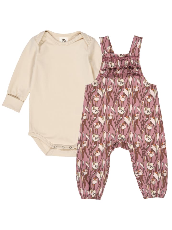 Müsli Комплект из боди с длинными рукавами и детских штанишек в расцветке «Ностальгическая роза/Корень/Дуб»
Müsli Комплект из боди с длинными рукавами и детских штанишек в расцветке «Ностальгическая роза/Корень/Дуб»