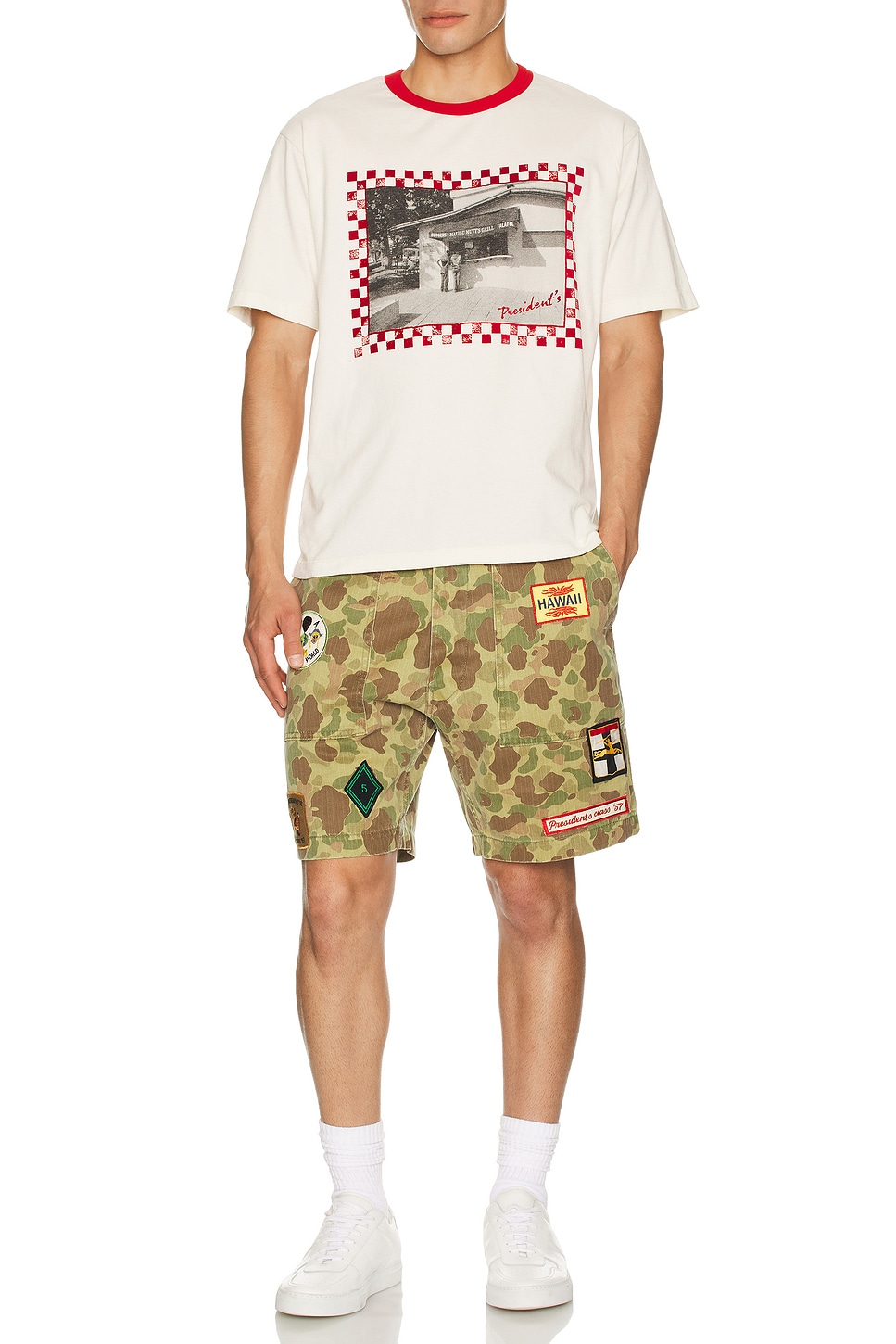 Футболка Malibu County President'S, Ecru & Red
Футболка Malibu County President'S, Ecru & Red