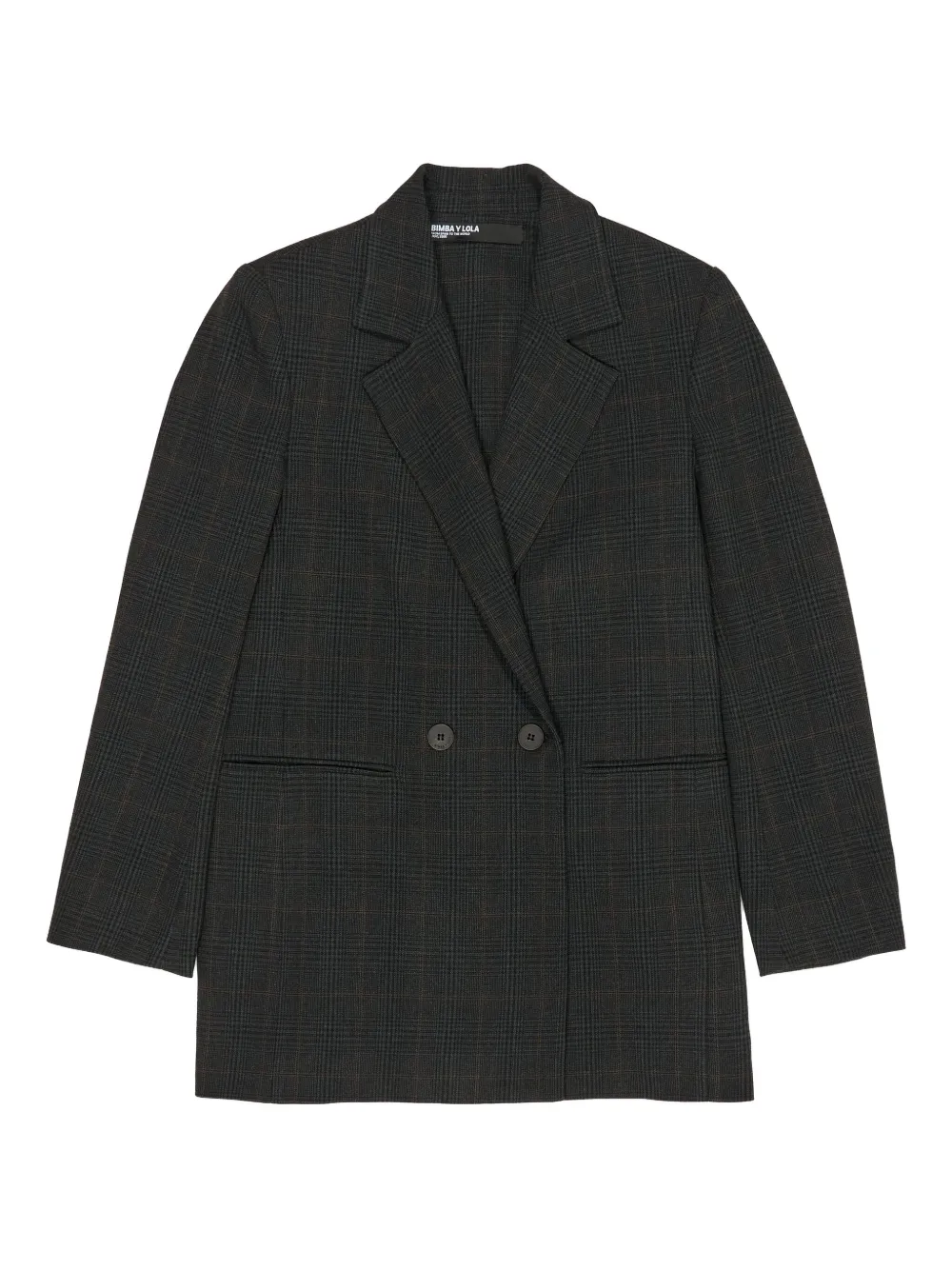 Двубортный пиджак в клетку Bimba Y Lola, серый
Двубортный пиджак в клетку Bimba Y Lola, серый