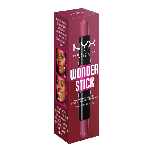 Двусторонний карандаш для румян Wonder Stick NYX Professional Makeup, цвет deep magneta ginger, 2 x 4 гр
Двусторонний карандаш для румян Wonder Stick NYX Professional Makeup, цвет deep magneta ginger, 2 x 4 гр