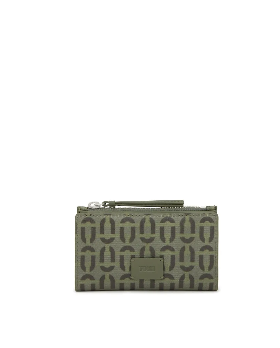 Женский кошелек Double Way Manifesto маленькая Tous, хаки
Женский кошелек Double Way Manifesto маленькая Tous, хаки