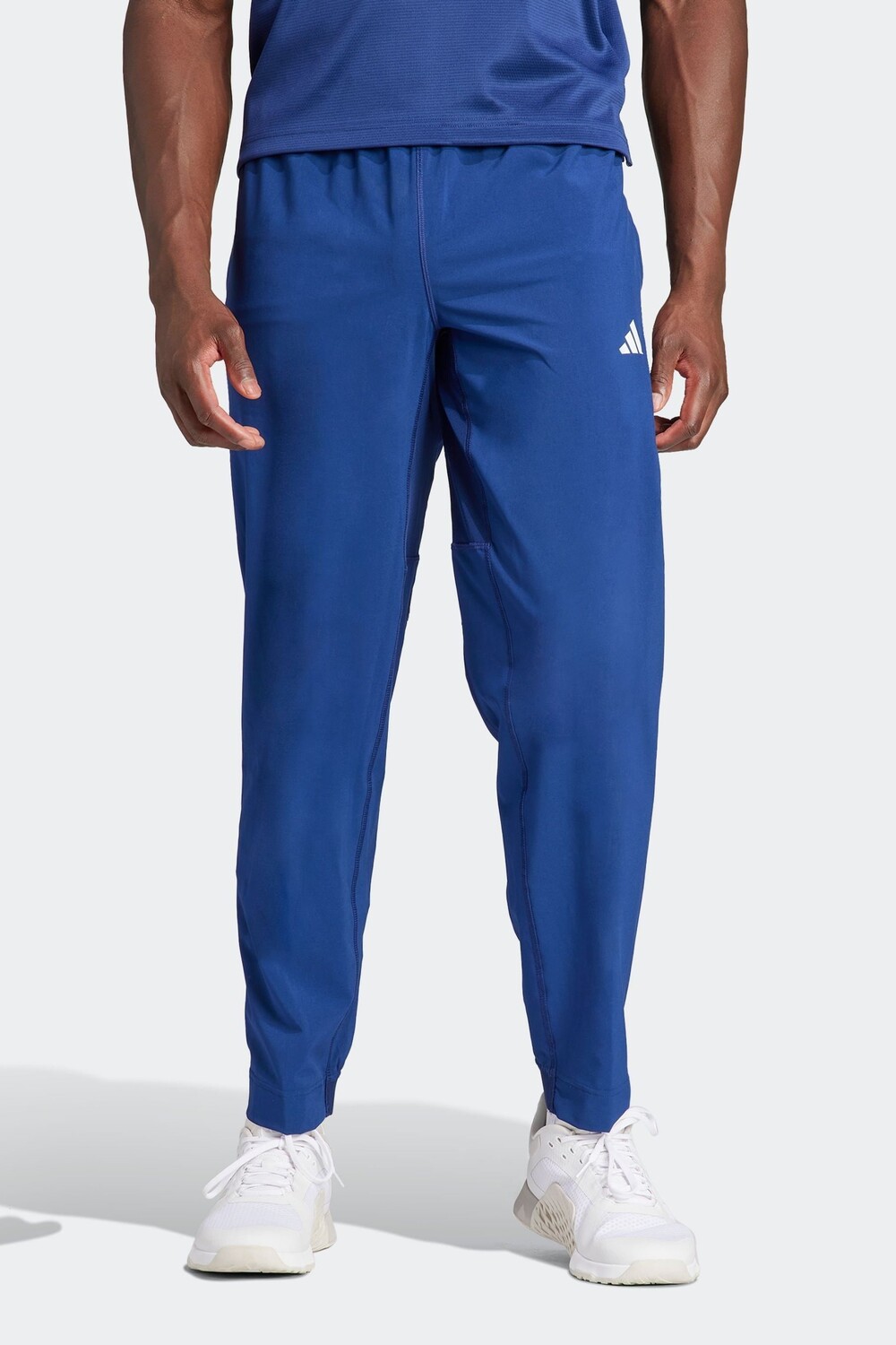 Тренировочные тканые джоггеры Train Essentials Adidas, синий
Тренировочные тканые джоггеры Train Essentials Adidas, синий