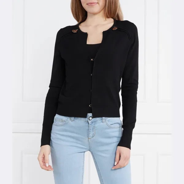 Кардиган стандартного кроя Liu Jo, черный
Кардиган стандартного кроя Liu Jo, черный