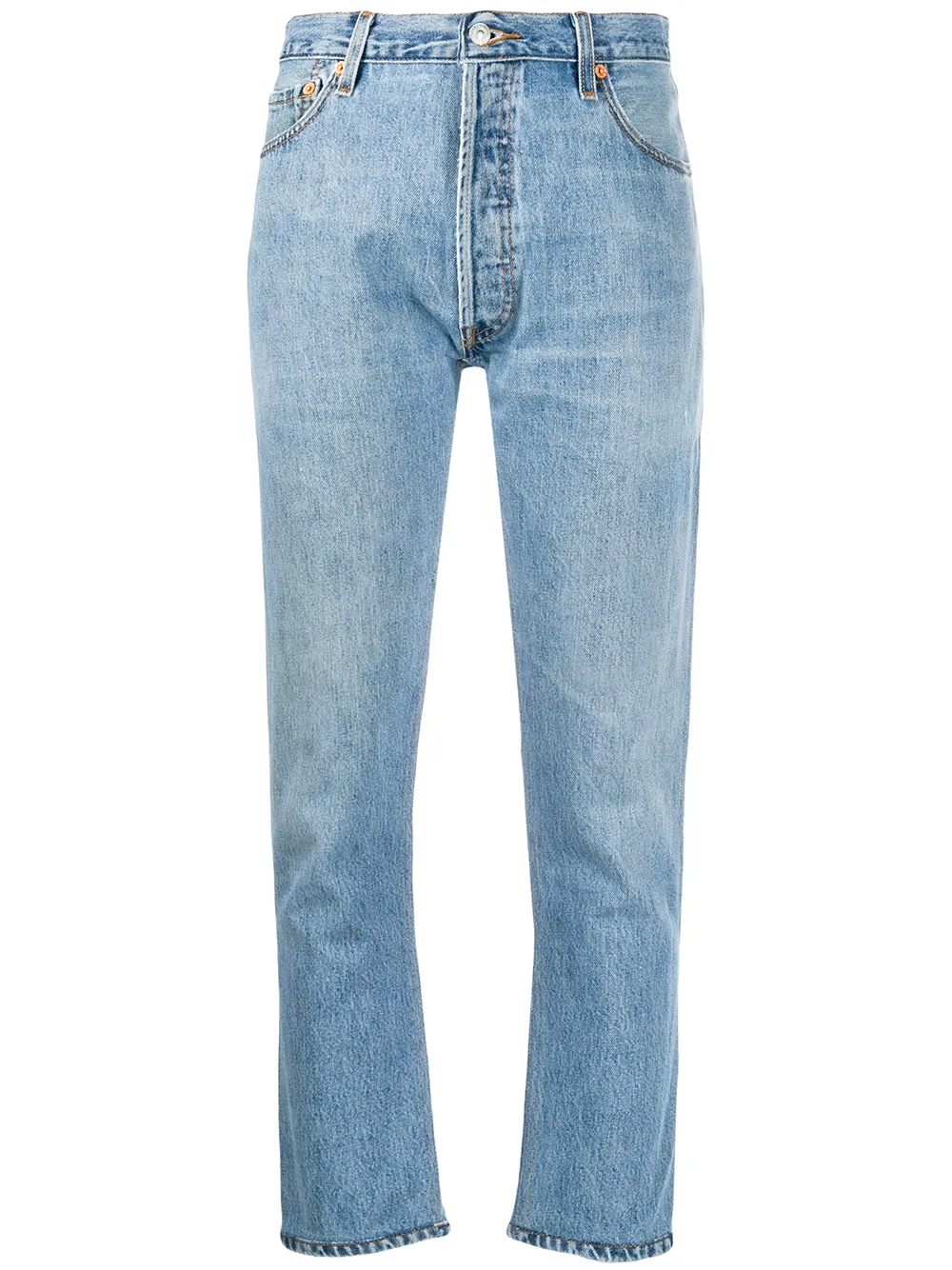 Укороченные джинсы с завышенной талией RE/DONE, синий
Укороченные джинсы с завышенной талией RE/DONE, синий