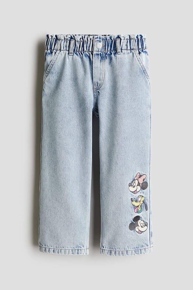 Широкие джинсы с принтами H&M, мультиколор
Широкие джинсы с принтами H&M, мультиколор