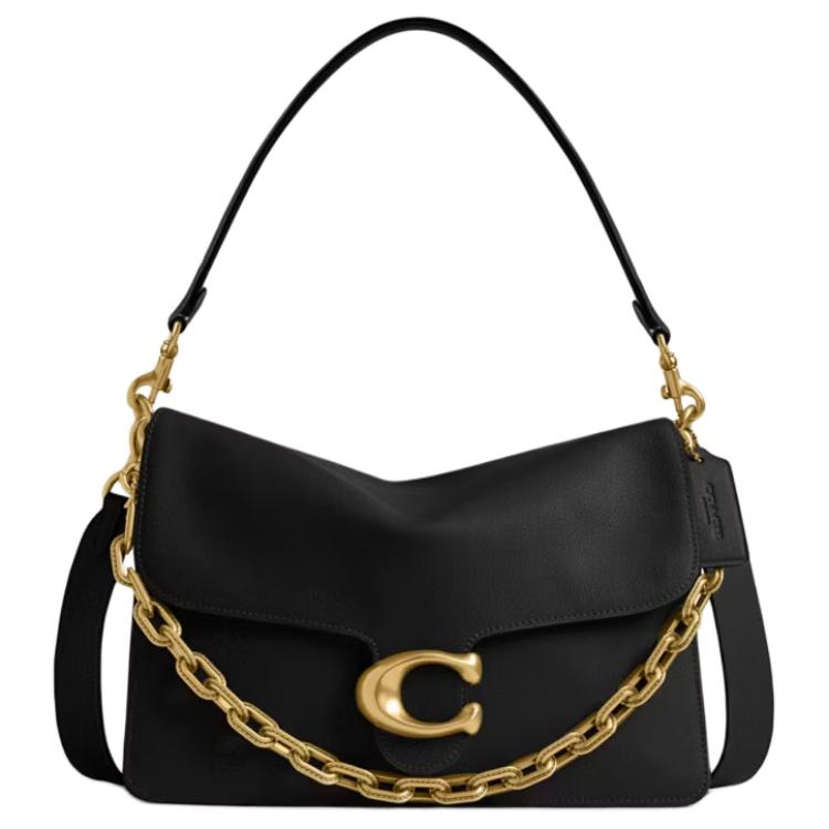 COACH Кожаная женская сумка через плечо большая черная
COACH Кожаная женская сумка через плечо большая черная