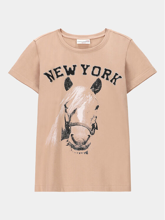 Футболка стандартного кроя Coccodrillo, бежевый
Футболка стандартного кроя Coccodrillo, бежевый