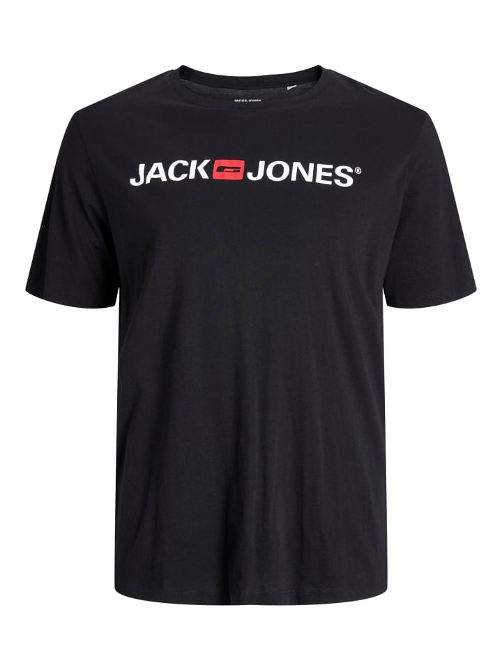 Футболка JACK & JONES PLUS, черный
Футболка JACK & JONES PLUS, черный