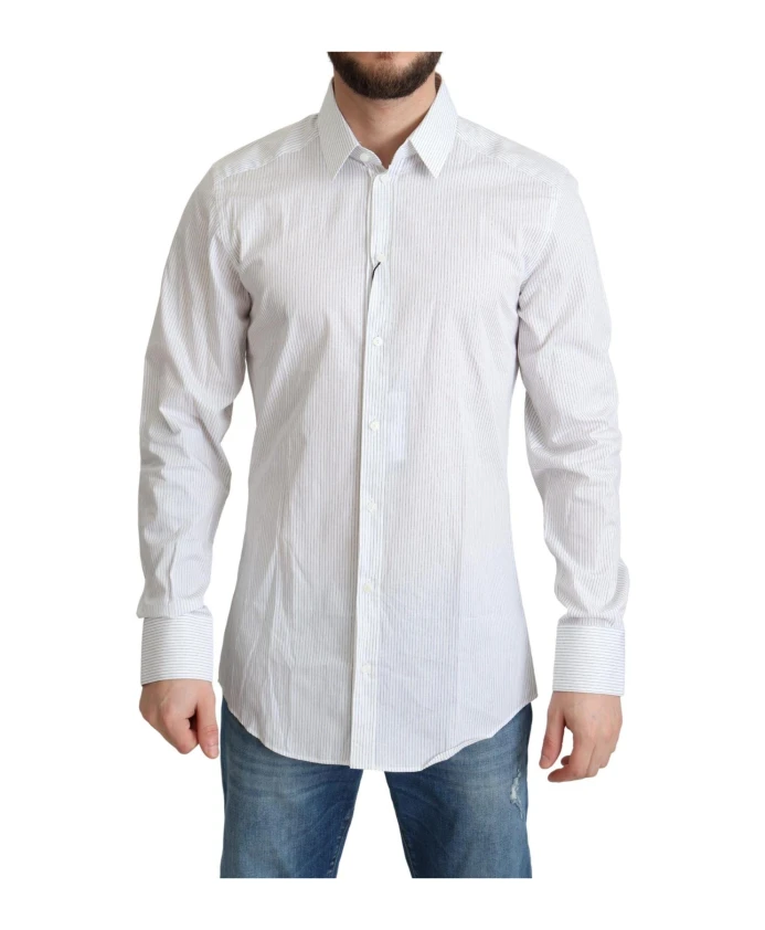 Полосатая рубашка Dolce & Gabbana, белый
Полосатая рубашка Dolce & Gabbana, белый