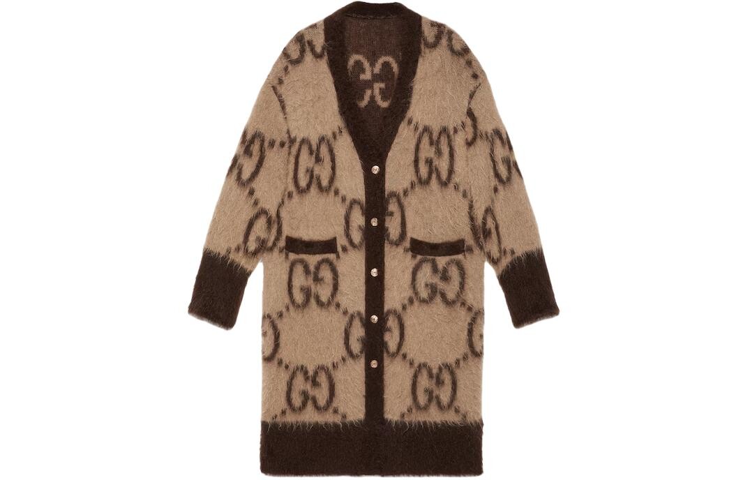 Кардиган женский Gucci, коричневый
Кардиган женский Gucci, коричневый