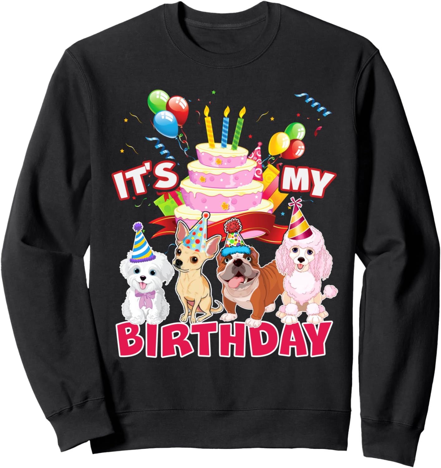 Милая толстовка с надписью «У меня день рождения!» в стиле вечеринки с собакой и щенком It'S My Birthday Dog And Pup Lover Kids Gift Ideas, черный
Милая толстовка с надписью «У меня день рождения!» в стиле вечеринки с собакой и щенком It'S My Birthday Dog And Pup Lover Kids Gift Ideas, черный