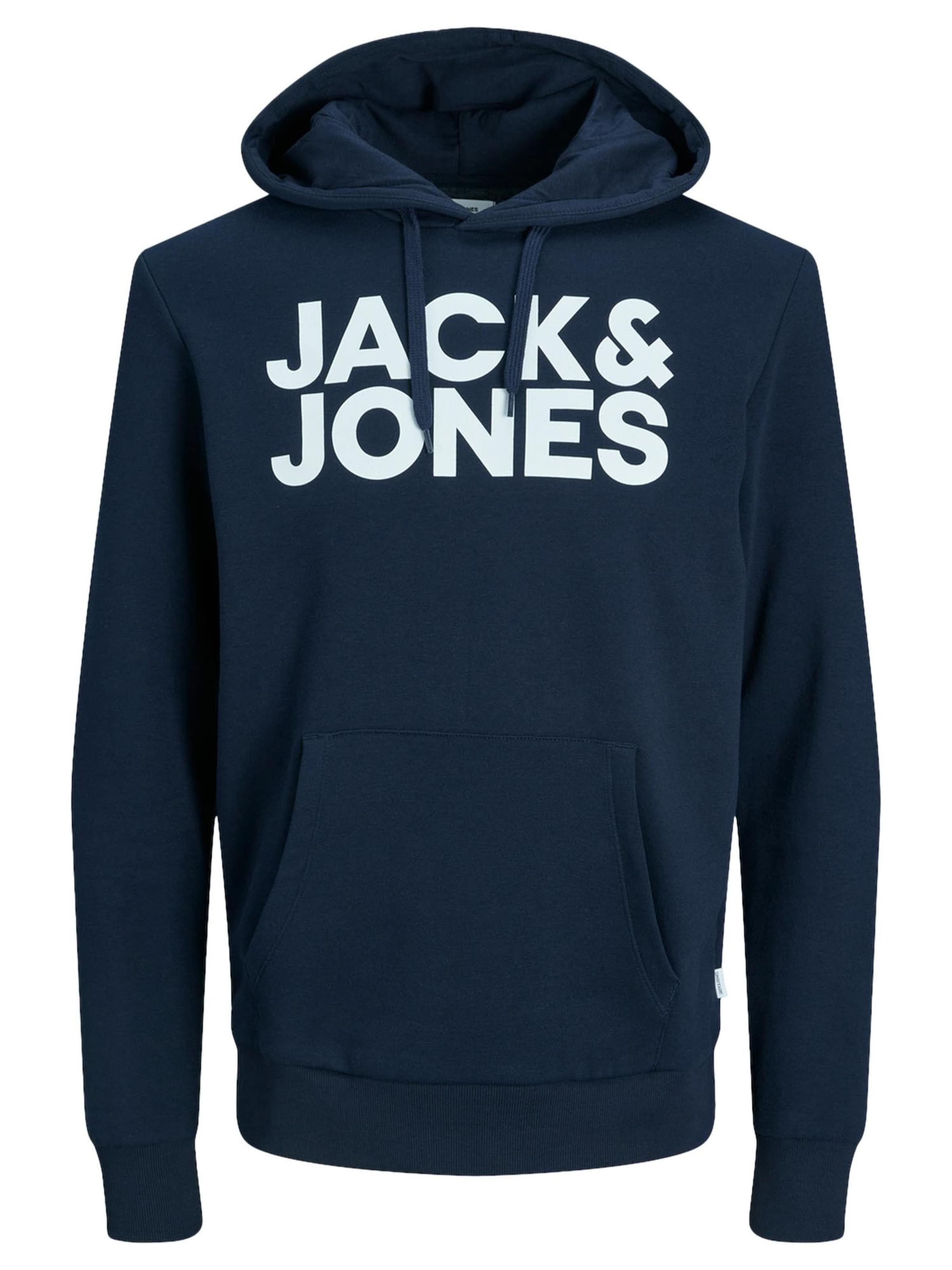 JACK & JONES Толстовка 'Corp' в темно-синем цвете
JACK & JONES Толстовка 'Corp' в темно-синем цвете